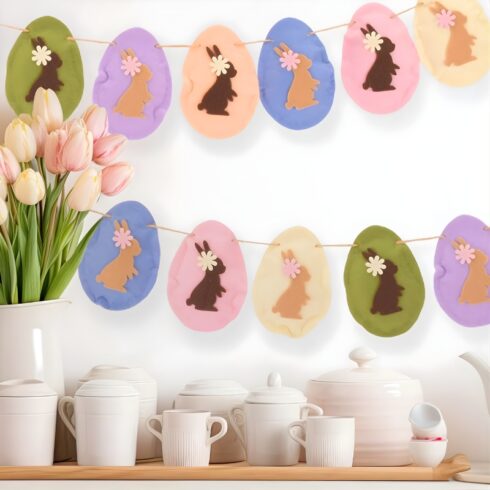 Nellies Choice stanssi Multi Frame EASTER BUNNY EGG