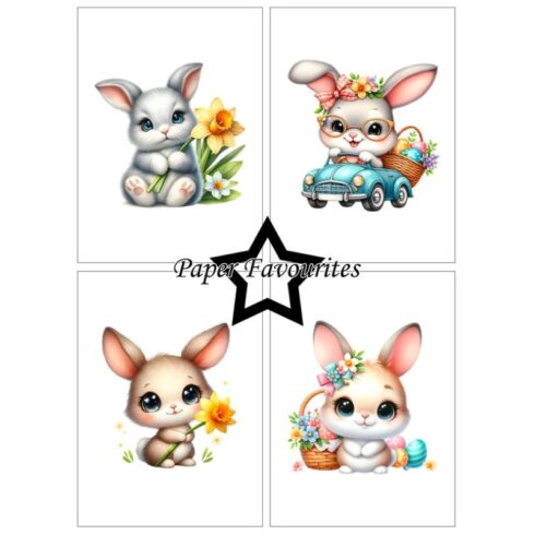 Paper Favourites Easter Cuties paperilajitelma A6 1