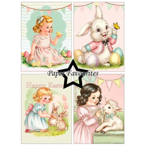 Paper Favourites Vintage Easter paperilajitelma 2