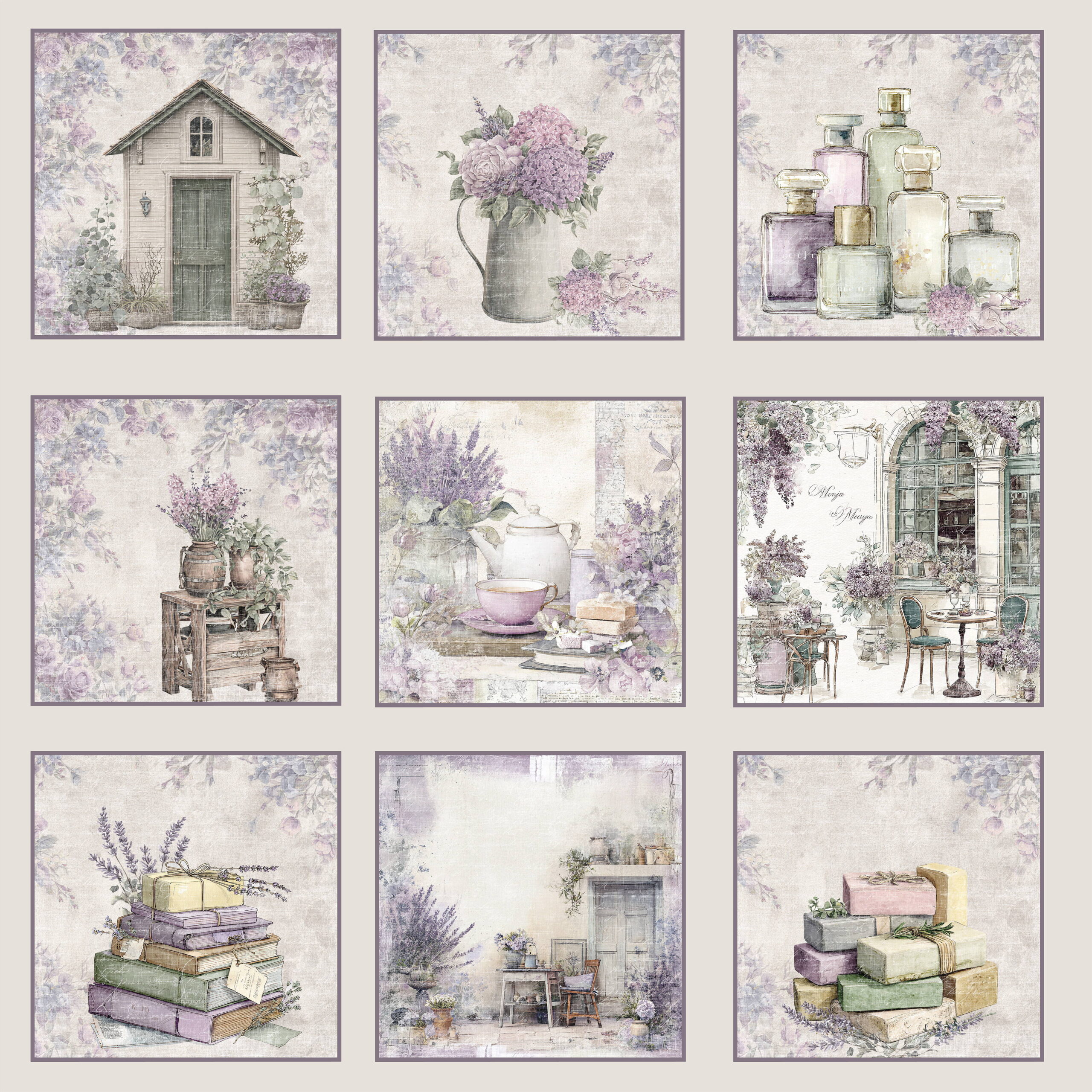 Reprint – Timeless paperilajitelma 15 x 15 cm - Image 3