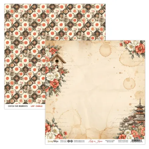 ScrapBoys Lady in Japan paperilehtio3