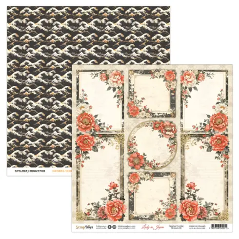 ScrapBoys Lady in Japan paperilehtio5
