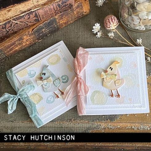 Sizzix Tim Holtz Thinlits stanssi – VAULT BUNNY CHICK1