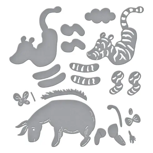 Spellbinders TIGGER EEYORE1