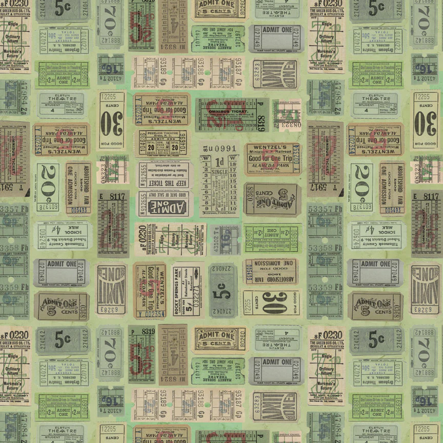 Tim Holtz Idea-ology – Palette Collection Green paperilajitelma 20 x 20 cm - Image 8