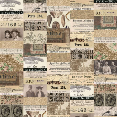Tim Holtz Idea ology Palette Collection Neutral paperilajitelma1