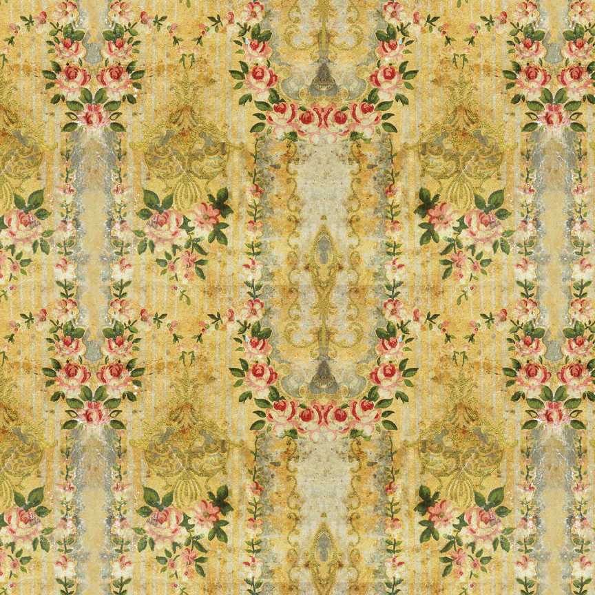 Tim Holtz Idea-ology – Palette Collection Yellow paperilajitelma 30 x 30 cm - Image 11