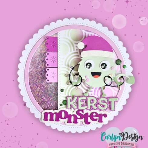 Carlijn Design Enamel Dots Eyes 3D tarra 3
