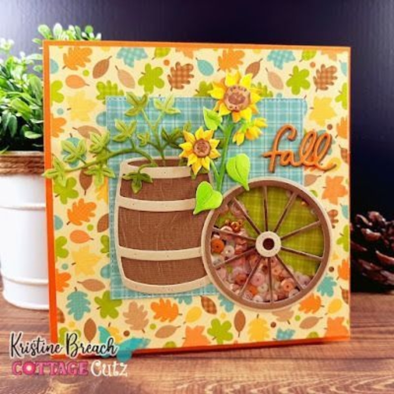 CottageCutz stanssi – FALL BARREL - Bild 3