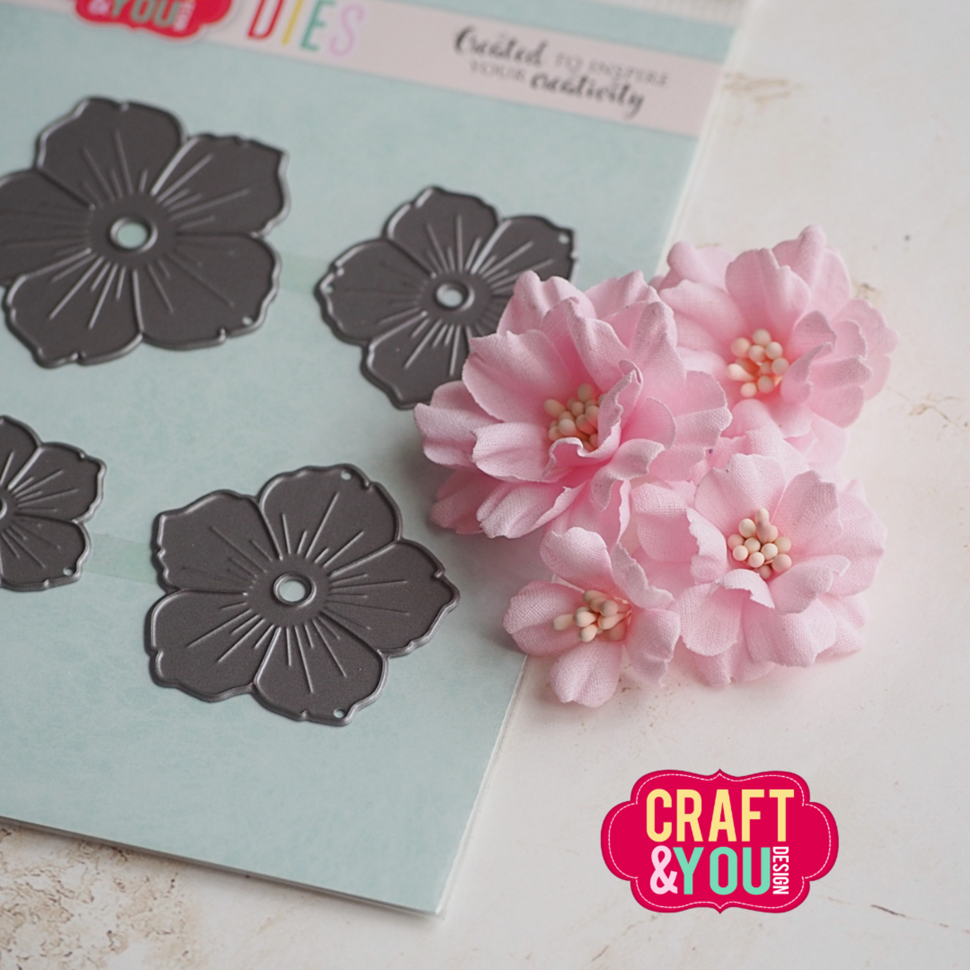 Craft & You Design stanssi – GARDEN FLOWER 2 BY GOSIA - Image 4