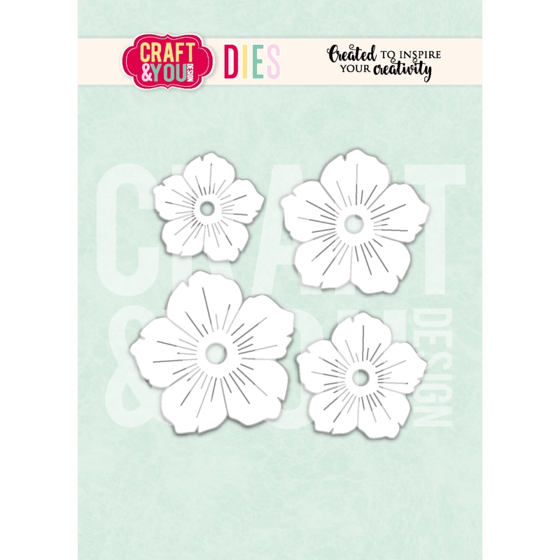 Craft & You Design GARDEN FLOWER 2 BY GOSIA