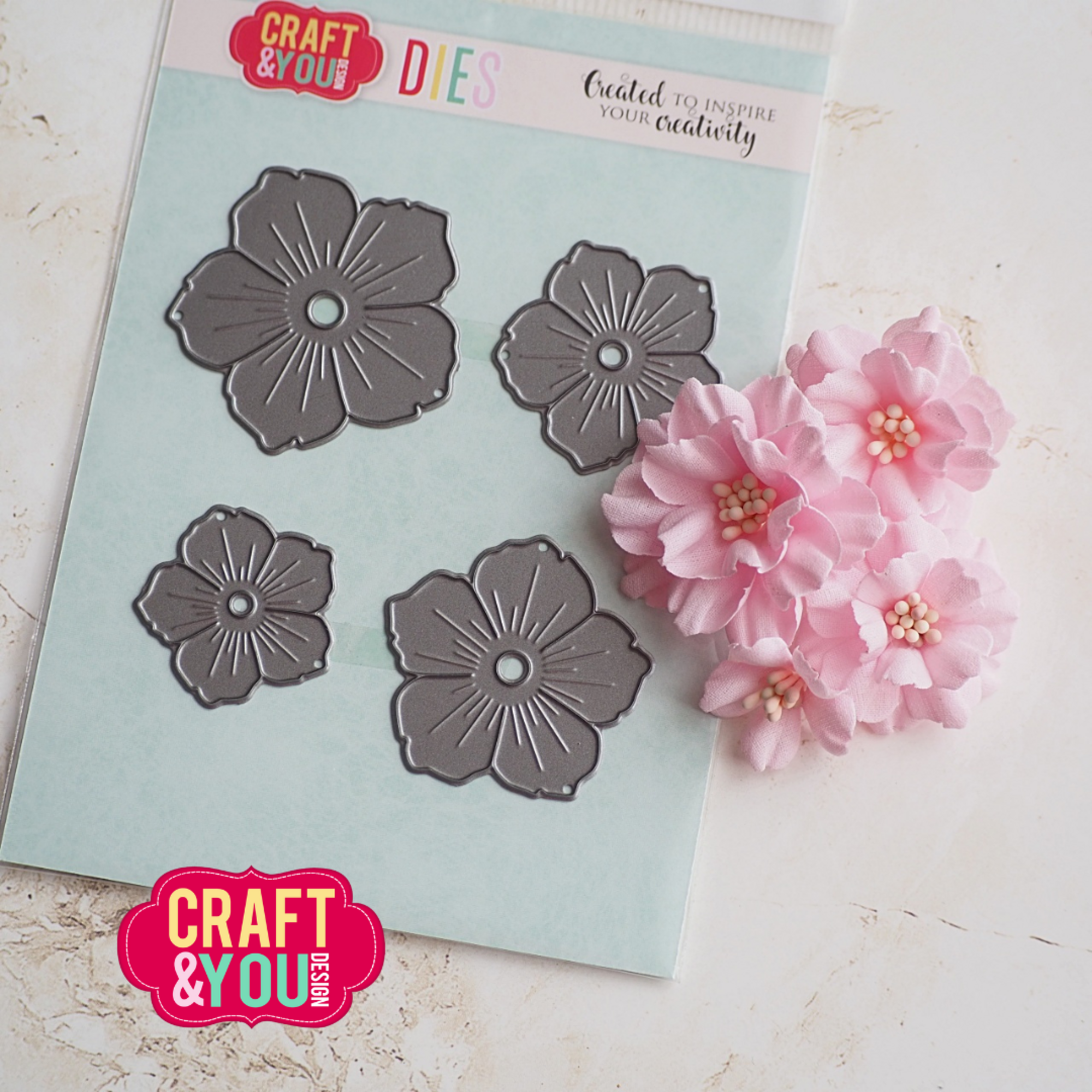 Craft & You Design stanssi – GARDEN FLOWER 2 BY GOSIA - Image 5