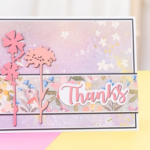 Crafters Companion Spring Floral Print paperilehtio 30 x 30 cm 3