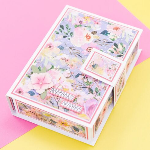 Crafters Companion Spring Floral Print paperilehtio 30 x 30 cm 4
