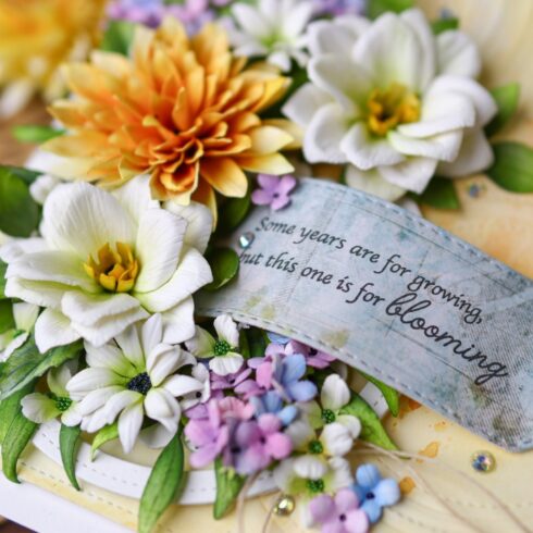 Elizabeth Craft Designs LENTEN ROSE stanssi1