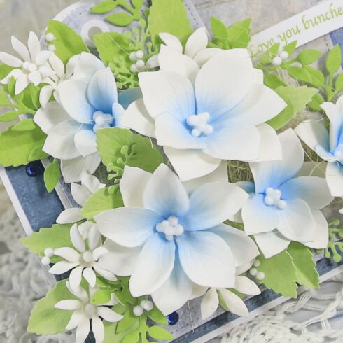 Elizabeth Craft Designs LENTEN ROSE stanssi2