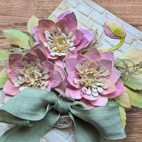 Elizabeth Craft Designs LENTEN ROSE stanssi3