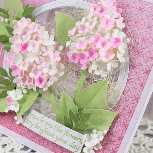 Elizabeth Craft Designs PANICLE HYDRANGEA stanssi 2