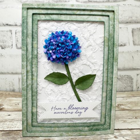 Elizabeth Craft Designs PANICLE HYDRANGEA stanssi 3