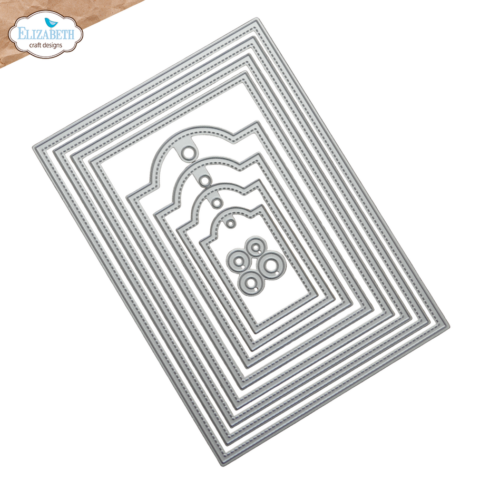 Elizabeth Craft Designs STITCHED RETANGLES AND LABELS