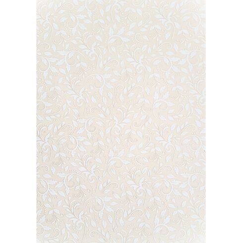 Embossed Paper Beige Kohokuviokartonki A4 120gsm (5kpl) (1)
