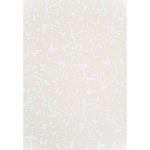 Embossed Paper Beige – Kohokuviokartonki A4 120gsm (5kpl)