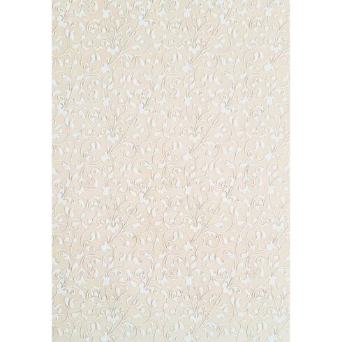 Embossed Paper Beige – Kohokuviokartonki A4 120gsm (5kpl)