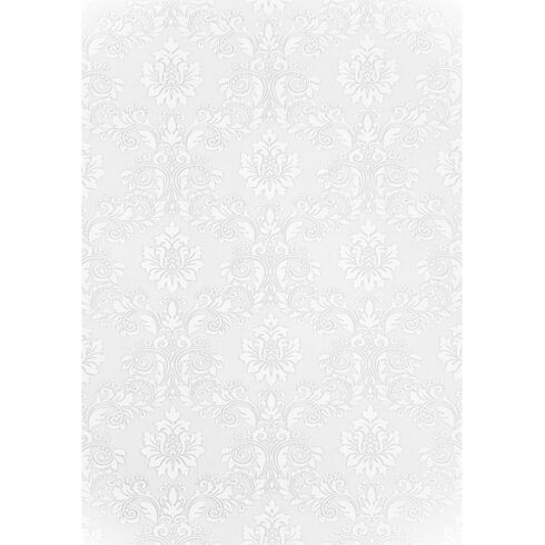 Embossed Paper White Kohokuviokartonki A4 250gsm (5kpl)