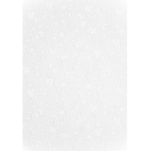 Embossed Paper White – Kohokuviokartonki A4 250gsm (5kpl)