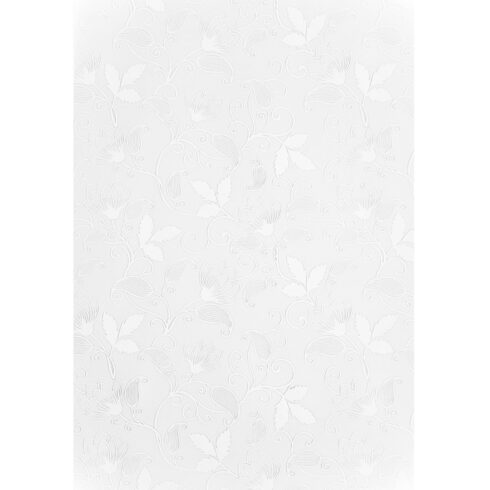 Embossed Paper White – Kohokuviokartonki A4 250gsm (5kpl)