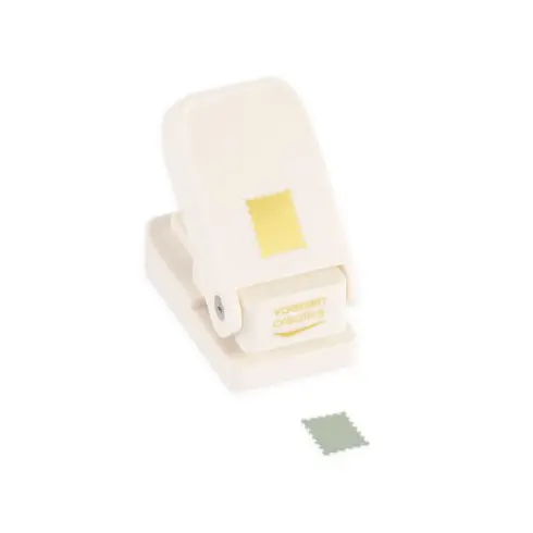 Heavy-Duty Craft Punch Stamp Mini – Kuviolävistäjä postimerkki 1,6 x 1,3 cm