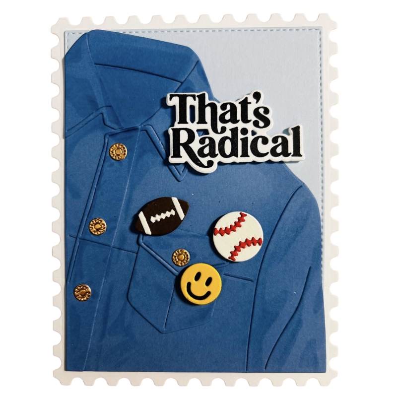 Hero Arts stanssi – JEAN JACKET - Image 3