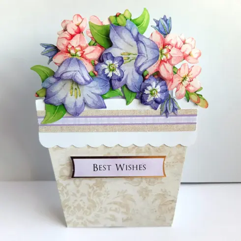 Katy Sue Designs Card Making Kit Flower Patch Pots Korttipakkaus4