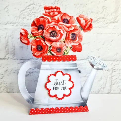 Katy Sue Designs Card Making Kit Watering Can Blossoms Blooms Korttipakkaus11