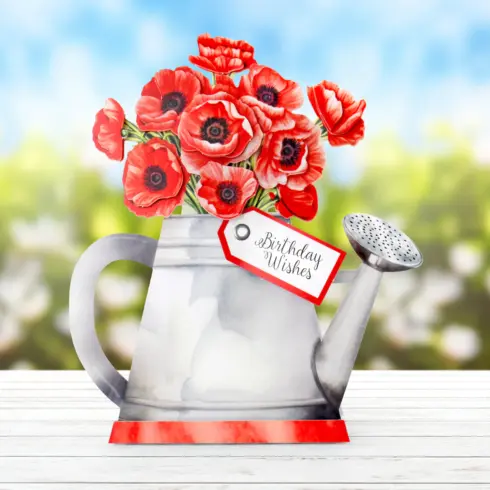 Katy Sue Designs Card Making Kit Watering Can Blossoms Blooms Korttipakkaus2
