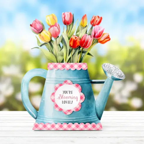 Katy Sue Designs Card Making Kit Watering Can Blossoms Blooms Korttipakkaus4