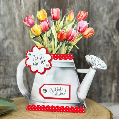 Katy Sue Designs Card Making Kit Watering Can Blossoms Blooms Korttipakkaus5