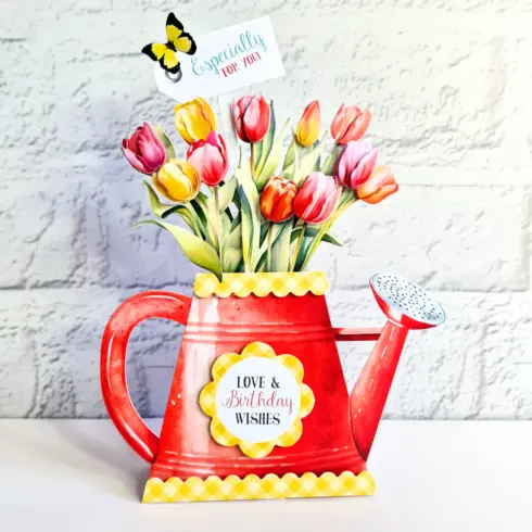 Katy Sue Designs Card Making Kit Watering Can Blossoms Blooms Korttipakkaus7