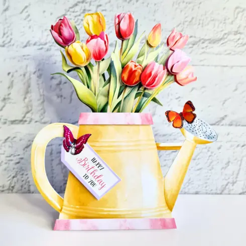 Katy Sue Designs Card Making Kit Watering Can Blossoms Blooms Korttipakkaus8