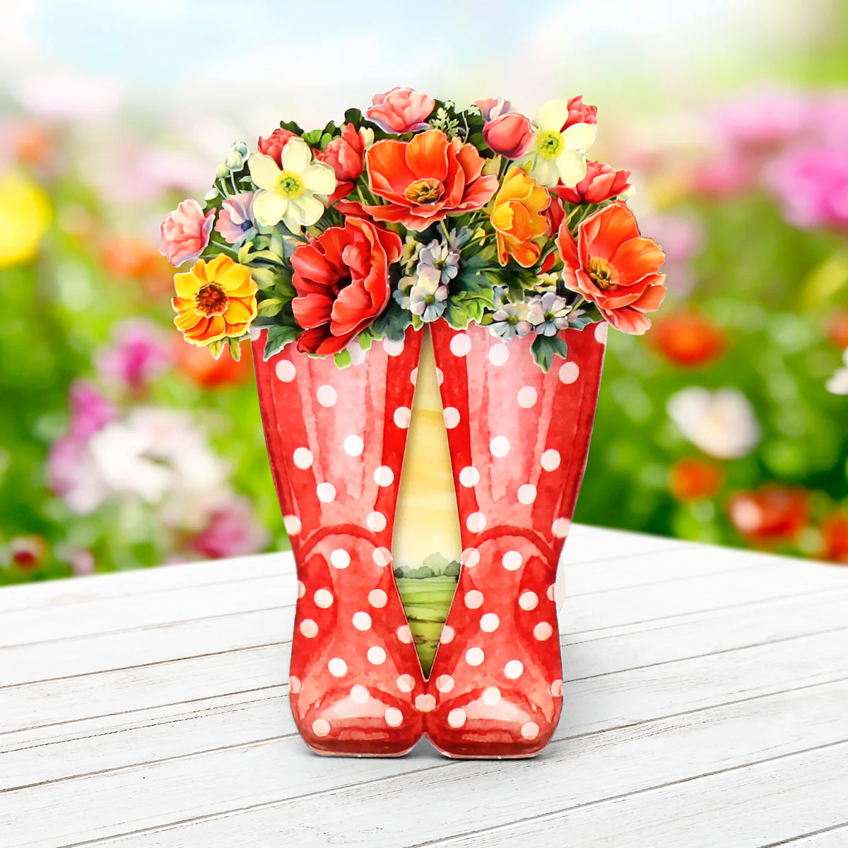 Katy Sue Designs Card Making Kit – Wonderful Wellington Boots Korttipakkaus (8 kpl) - Image 4