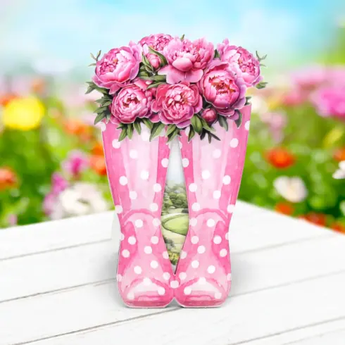 Katy Sue Designs Card Making Kit Wonderful Wellington Boots Korttipakkaus3