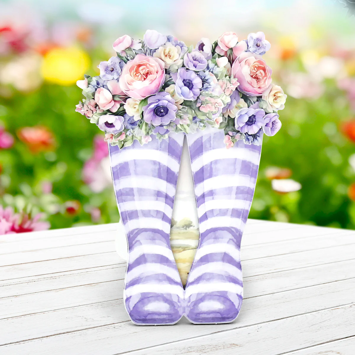 Katy Sue Designs Card Making Kit – Wonderful Wellington Boots Korttipakkaus (8 kpl) - Image 6