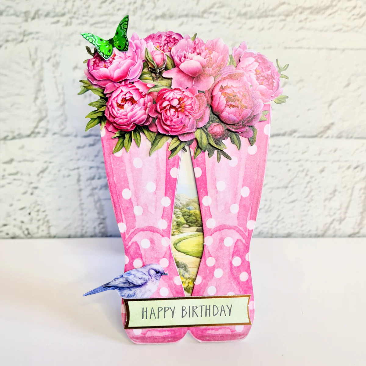 Katy Sue Designs Card Making Kit – Wonderful Wellington Boots Korttipakkaus (8 kpl) - Image 7