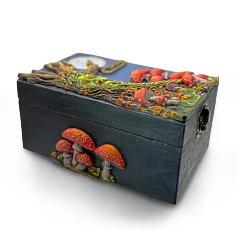 Katy Sue Designs Cosmic Shimmer – Toadstool Trio Silicon Mould muotti