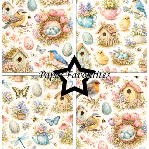 Paper Favourites Bird House paperilajitelma