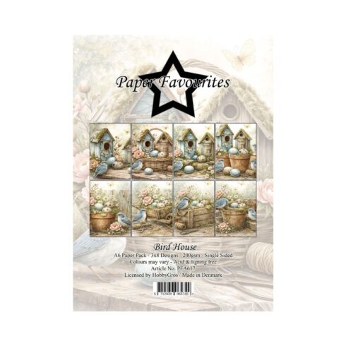 Paper Favourites – Bird House paperilajitelma A6