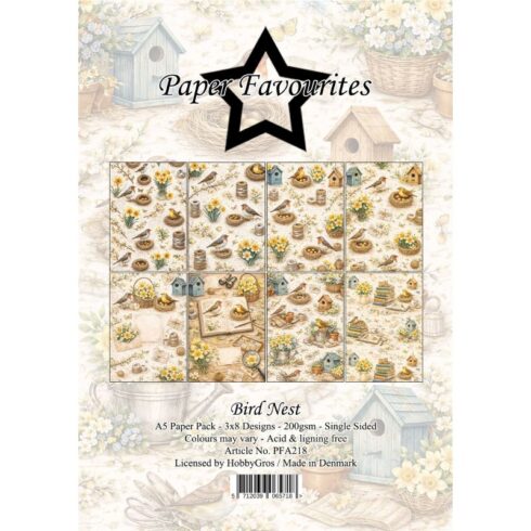 Paper Favourites – Bird Nest paperilajitelma A5