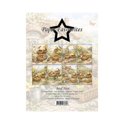 Paper Favourites – Bird Nest paperilajitelma A6