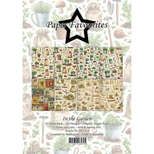 Paper Favourites – In the Garden paperilajitelma A5