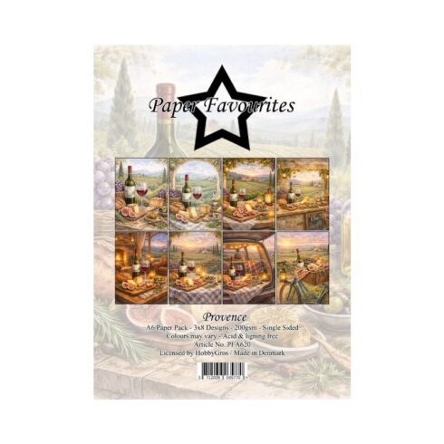 Paper Favourites – Provence paperilajitelma A6